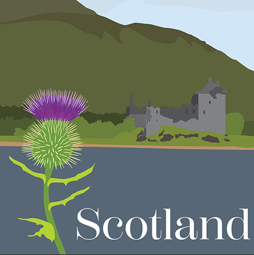 scotland poster design